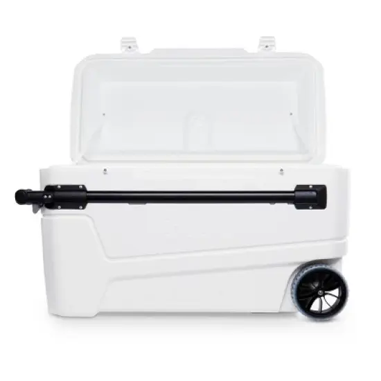 Igloo Glide Pro Hard Sided 110qt Portable Cooler - White image {10}