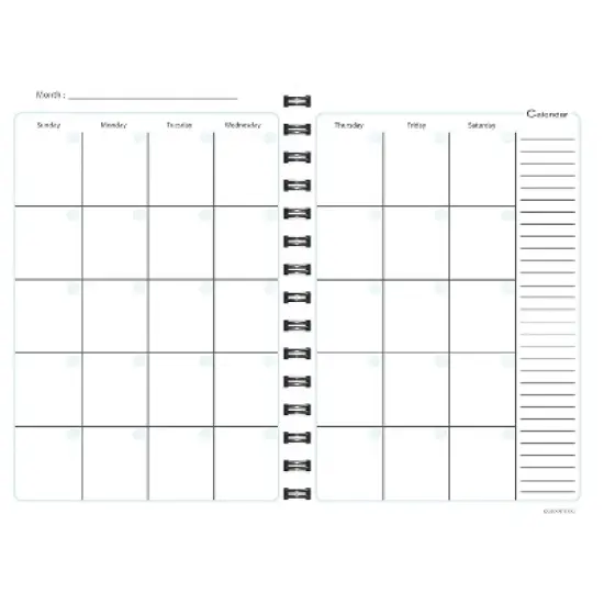 Kahootie Co. Kahootie Co Weekly Planner 6" x 9" Navy Stripe (ITKWNS) image {2}
