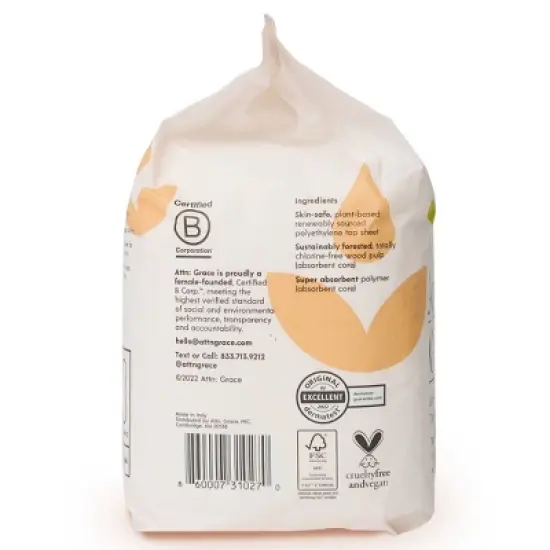 Attn: Grace Incontinence Pads - Heavy Absorbency - 12ct image {5}