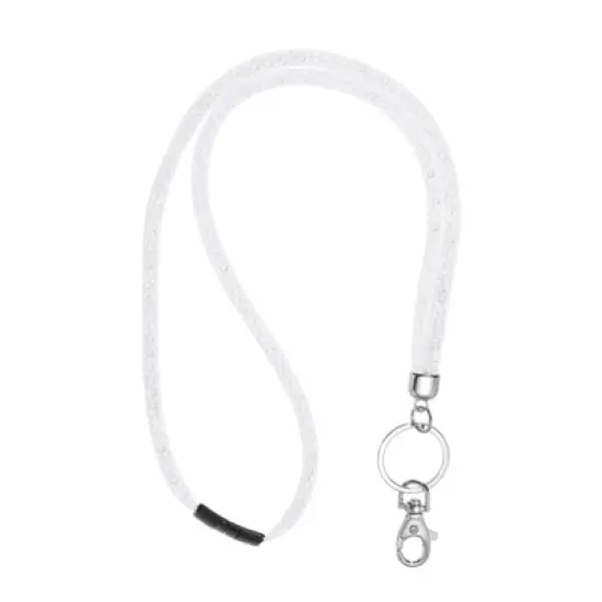 Unique Bargains Rhinestone Bling ID Badges Keychain Lanyards with Metal Clasp image {11}