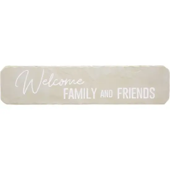 Pavilion Gift Company - Welcome - 16" x 3.75" Garden Stone - Stepping Stones and Pathways image {7}