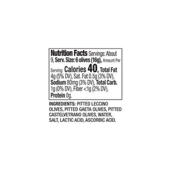 DeLallo Italian Pitted Olive Medley, 5.3 oz Jar, (3 Pack) image {6}