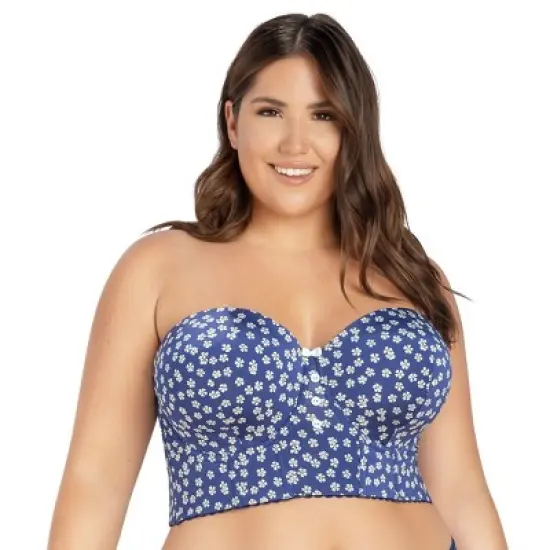 PARFAIT Women's Dolly Longline Strapless Bustier image {1}