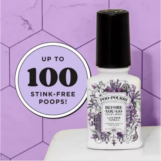Poo-Pourri Before-You-Go  Lavender Vanilla and Citrus Toilet Spray image {17}