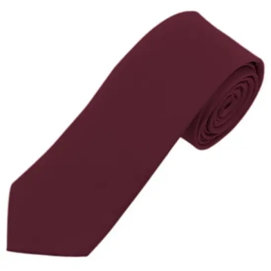 Men's Solid Color 2.75 Inch Wide And 57 Inch Long Slim Neckties image {34}