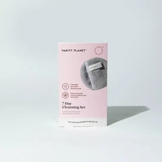 Vanity Planet 7 Day Cleansing Pad Face Sponge - 1ct image {1}