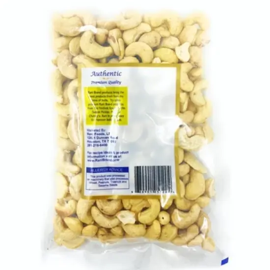 Raw Cashews Whole (uncooked, unsalted) - Rani Brand Authentic Indian Products image {2}