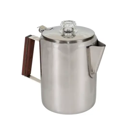 Stansport Stainless Steel Percolator Coffee Pot 9 Cups image {3}