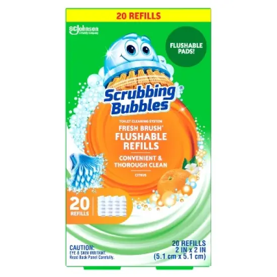 Scrubbing Bubbles Fresh Brush Flushable Refills image {4}