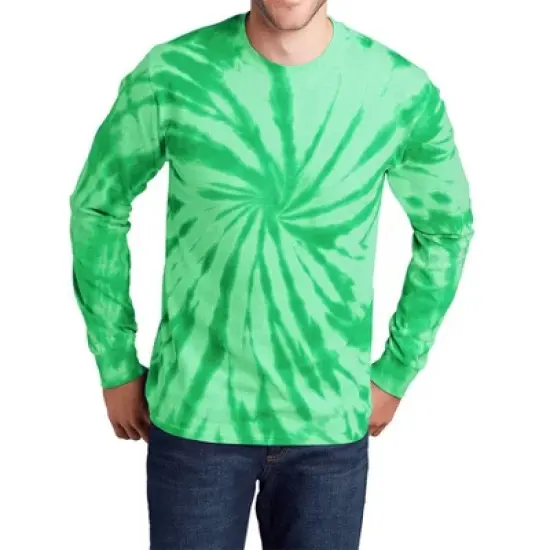 Mafoose Men's Tie-Dye Long Sleeve Tee image {1}