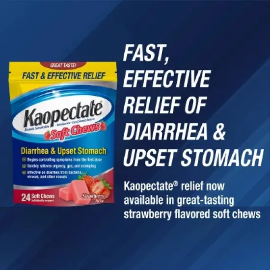 Kaopectate Soft Dietary Chews - Strawberry - 24ct image {2}