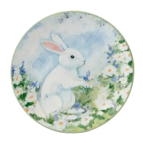 Certified International (Set of 4) 9" Easter Morning Dessert Plates image {3}