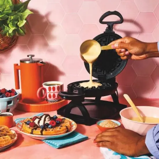 Kitchen Collection By Hamilton Beach Flip Waffle Maker 26103KC image {5}