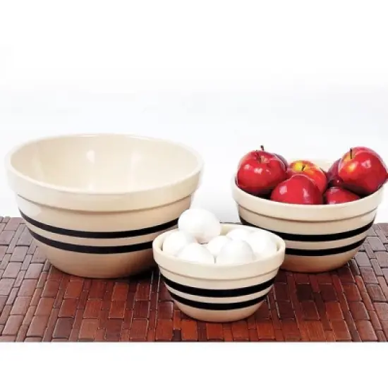 Ohio Stoneware USA-Made Stoneware Shoulder Bowl - Small Only image {1}