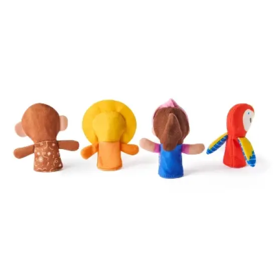 Ms. Rachel Finger Zoo Puppet Friends Set - 4pk image {2}