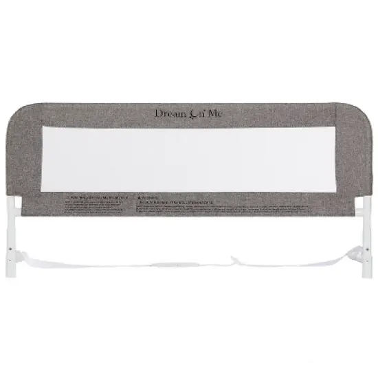 Dream On Me 3D Linen fabric and Mesh Security Bed Rail image {1}