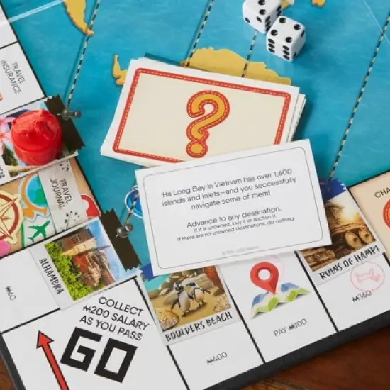 Monopoly Travel World Tour Monopoly Board Game image {6}