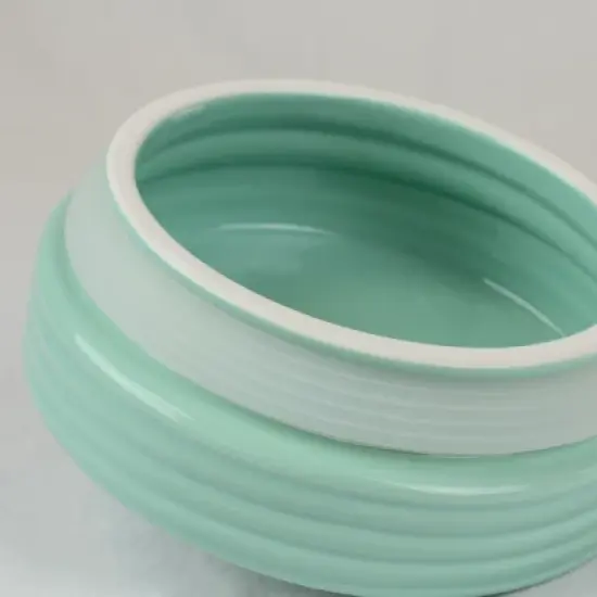 Design Imports Aqua Ceramic Cookie Jar image {4}