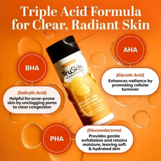 TruSkin Liquid Exfoliant with Vitamin C - 4.2 fl oz image {5}