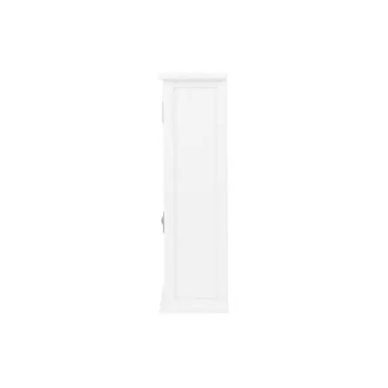 Coventry Wall Mounted Bath Storage Cabinet with Two Doors White - Alaterre Furniture image {3}