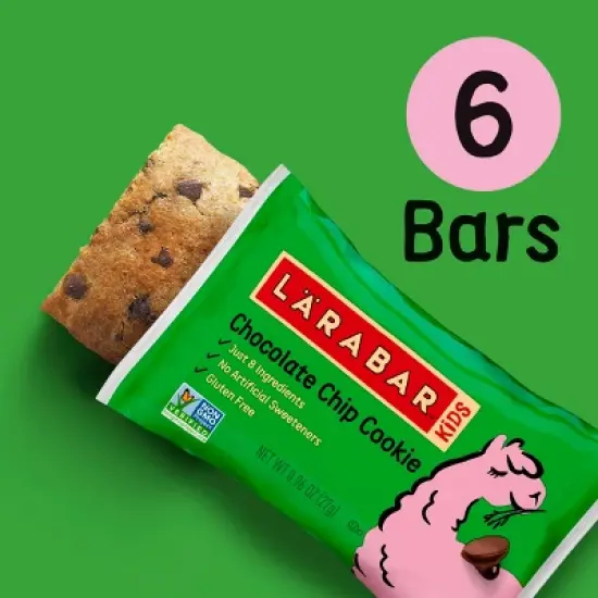 Larabar KID Chocolate Chip Cookie - 6ct image {3}