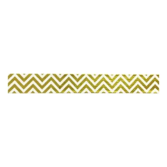 Wrapables Washi Masking Tape, Green and Gold Group image {7}