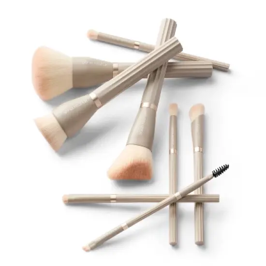 Sonia Kashuk&trade; Limited Edition Ribbed Complete Makeup Brush Set - 8ct image {2}