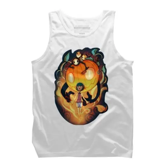 Men's Design By Humans Halloween Spirit By AshenWorks Tank Top image {5}