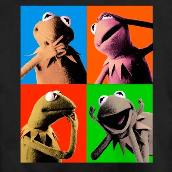 Men's The Muppets Kermit Pop Art Sweatshirt image {1}