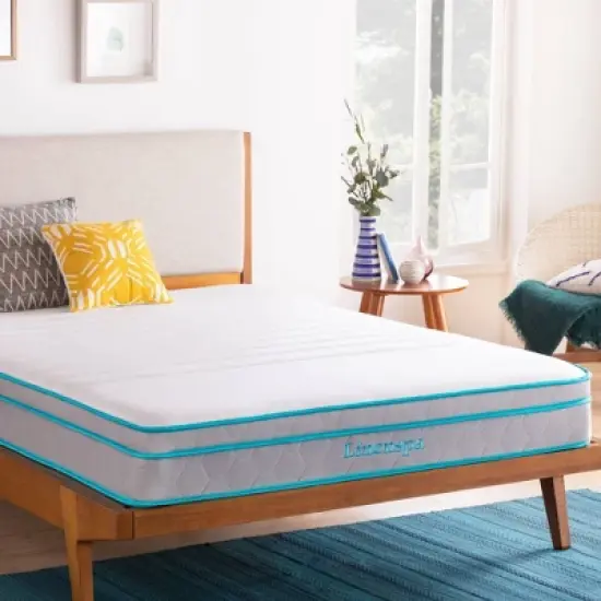 Linenspa Essentials 10" Spring and Memory Foam Hybrid Mattress image {1}
