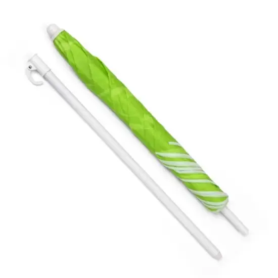 Step2 Rectangle Sun & Shade Picnic Table with Umbrella - Blue/Green image {6}