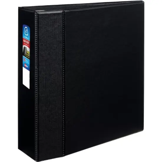 Avery Heavy-Duty Binder, 4" One-Touch Rings, 780-Sheet Capacity, DuraHinge, Black (79984) image {8}