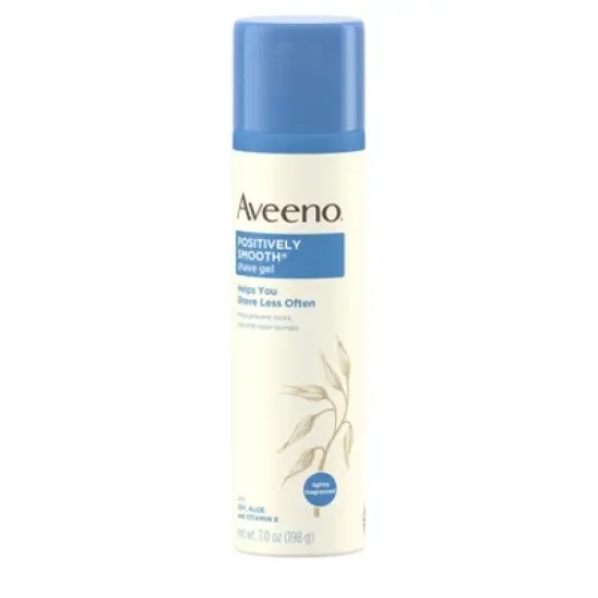 Aveeno Positively Smooth Shave Gel - 7oz image {10}