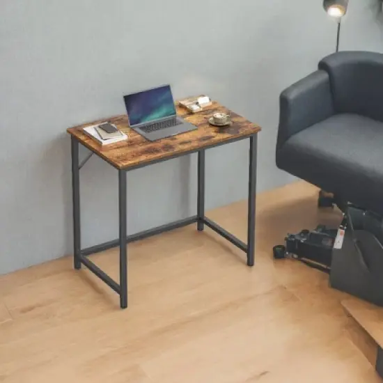 Computer Desk, Gaming Desk for Home Office Small Spaces, 19.7 x 31.5 x 29.5 Inches image {3}