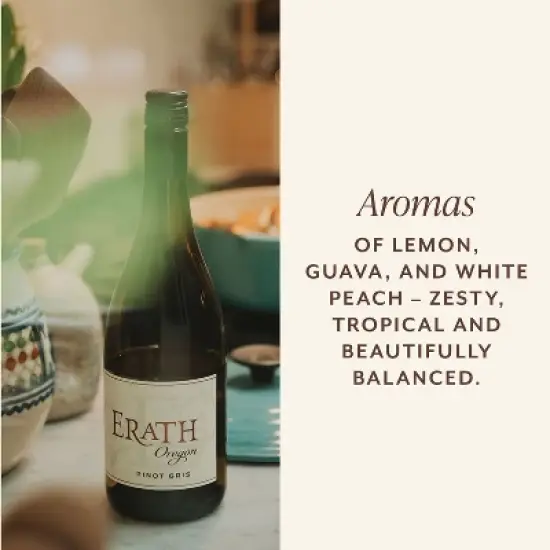Erath Pinot Gris White Wine - 750ml Bottle image {2}