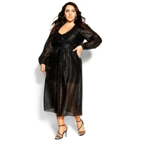 Women's Plus Size Chloe Jacket - black | CITY CHIC image {3}