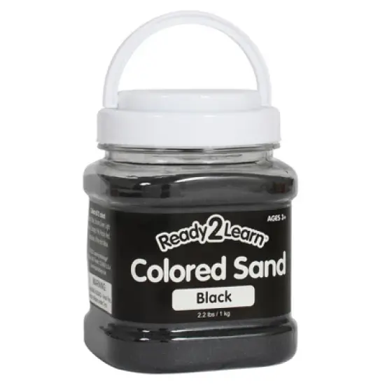 READY 2 LEARN&trade; Colored Sand - Black - 2.2 Pounds image {4}