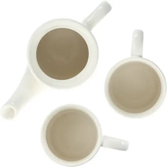 Live, Laugh, Love Tea for Two Set (15 oz Teapot with 2 - 8 oz Cups) image {5}