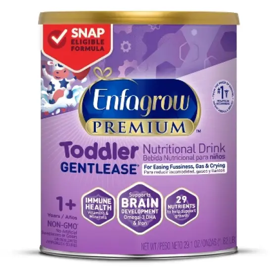 Enfagrow Gentlease Toddler Can - 29.1oz image {7}