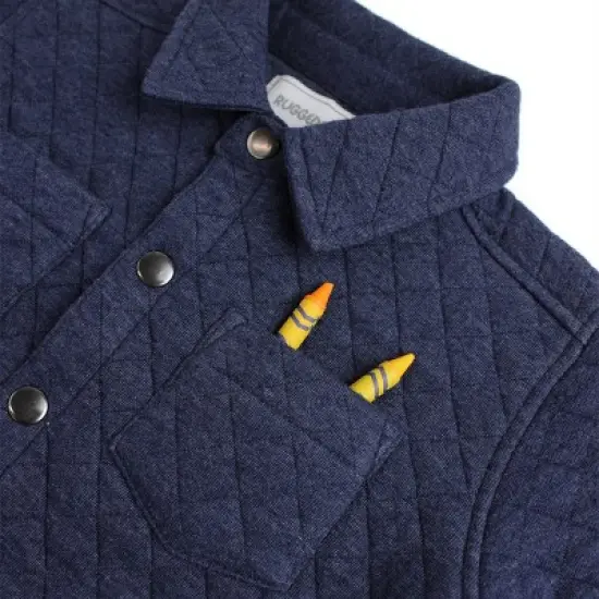 RuggedButts Toddler Boys Quilted Long Sleeve Button Down Shirt image {5}