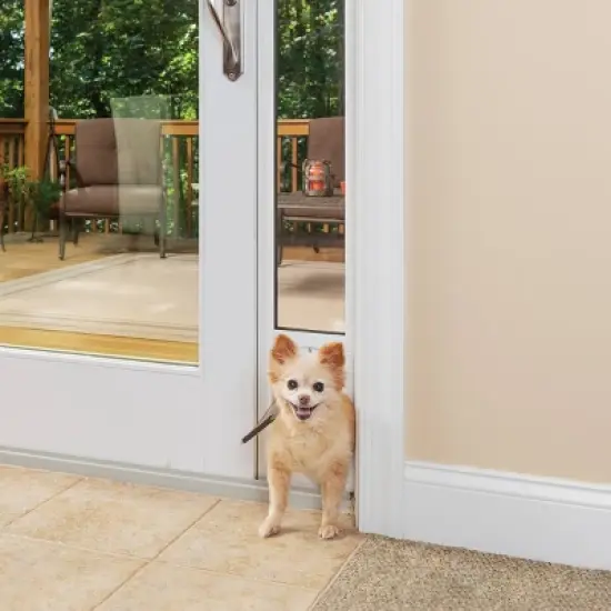 PetSafe Freedom Dog and Cat Aluminum Patio Panel - White image {11}