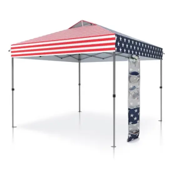 Captiva Designs 10&rsquo;x10&rsquo; Instant Pop Up Canopy Tent &ndash; One-Push Setup with Vented Roof, Includes Storage Bag and Accessories image {15}