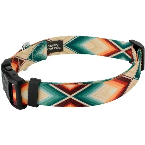 Country Brook Petz Deluxe Dog Collar - Chevron and Arrows Collection - Made in The U.S.A. image {6}
