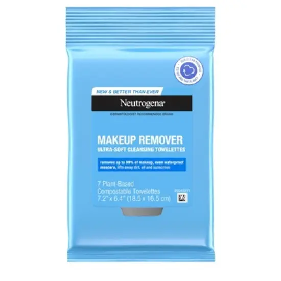 Neutrogena Facial Cleansing Makeup Remover Wipes image {13}