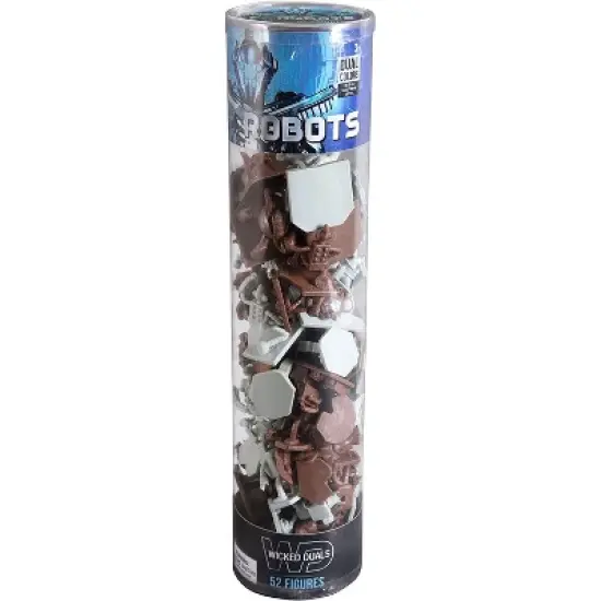 Hingfat Robot Fantasy Sci-fi Action Figure Toy Playset, 52 Pieces image {1}