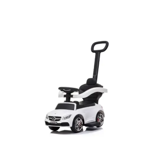 Best Ride on Cars Mercedes Push Car Ride-On - White image {1}