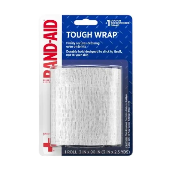 Johnson & Johnson Brand Secure-Flex Self-Adherent Wound Wrap - 3 In by 2.5 yd image {6}