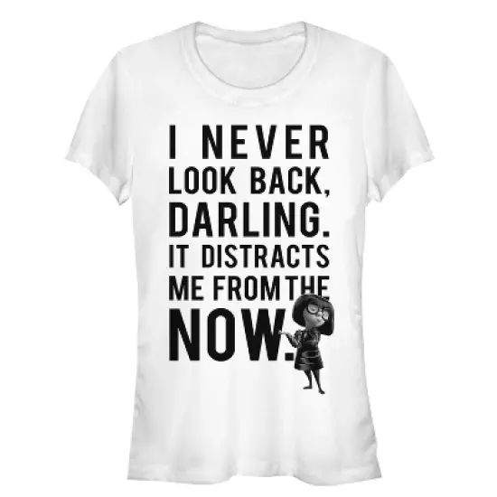 Junior's The Incredibles Edna Mode Never Look Back T-Shirt image {2}