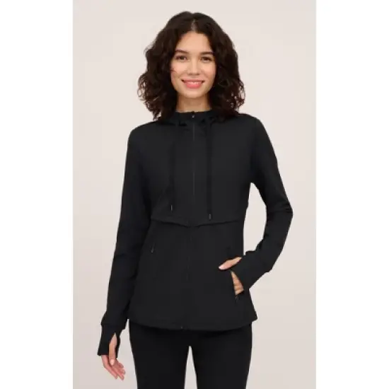 90 Degree By Reflex Womens Wonderlink Fleece Lined Arctic Blast Hooded Jacket image {3}