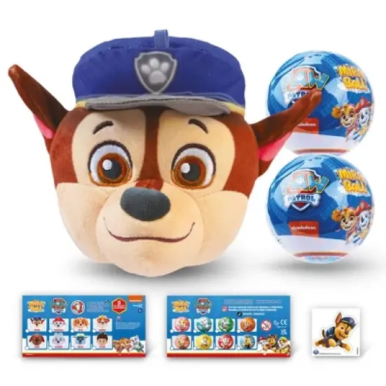PAW Patrol MiraBall, 3-in-1 Surprise, Blind Box Toys for Kids - Collectable Characters from TV Shows - Metal Ball, Plush, Stickers, White Ribbon image {7}